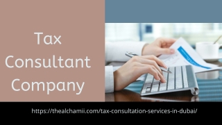 Tax Consultant Company