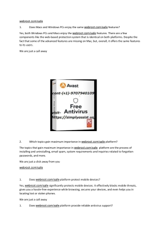 Webroot com secure