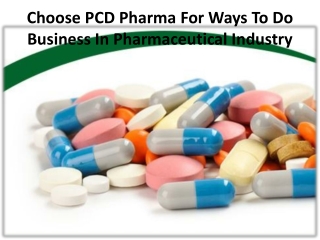 List of 4 ways to increase your PCD Pharma industry