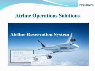 Airline Operations Solutions