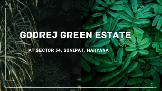 Godrej Green Estate At Sector 34, Sonipat - PDF