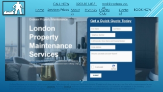 home repair services london
