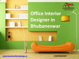 Best office interior designer in Bhubaneswar