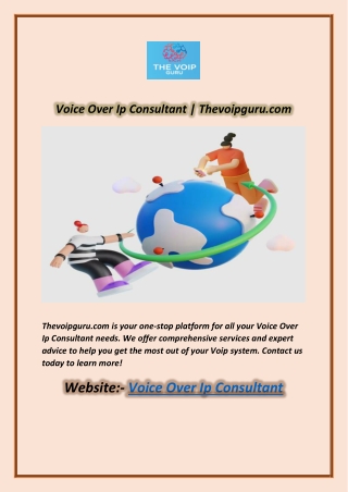 Voice Over Ip Consultant Thevoipguru