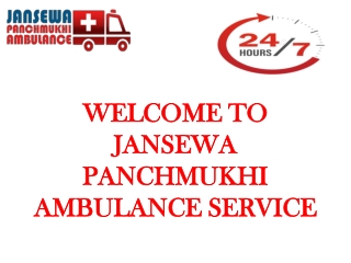 Jansewa Panchmukhi Ambulance Service in Varanasi and Buxar with Advanced Care Equipment