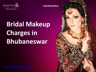 Bridal Makeup Charges in Bhubaneswar