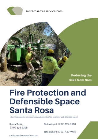 Fire Protection and Defensible Space Santa Rosa
