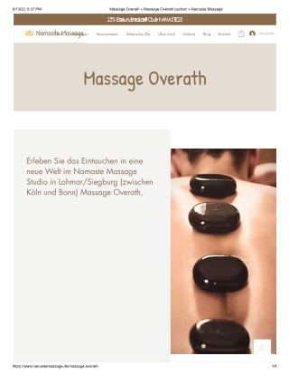 Massage Overath | Namaste Massage