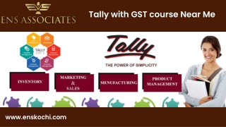 Tally with GST Course Near Me