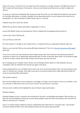 How the 10 Worst PARAMARKETING SEO AGENCY Fails of All Time Could Have Been Prev