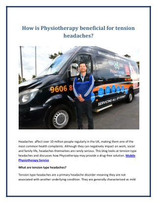 Mobile Physiotherapy Service