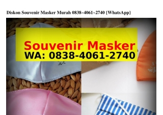 Diskon Souvenir Masker Murah Ô838.ԿÔϬ1.ᒿ7ԿÔ(WA)