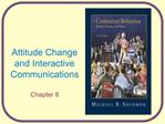 Attitude Change and Interactive Communications Chapter 8