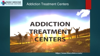 Addiction Treatment Centers