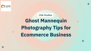 Ghost Mannequin Photography Tips for Ecommerce Business