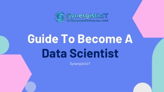 Guide to become a Data Scientist