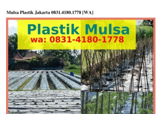 Mulsa Plastik Jakarta O8ᣮ1•Կ18O•1778[WhatsApp]