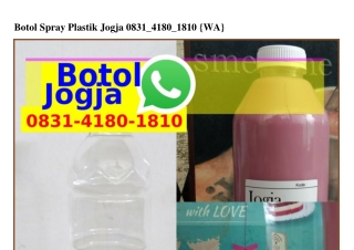 Botol Spray Plastik Jogja Ö8౩I–4I8Ö–I8IÖ{WA}