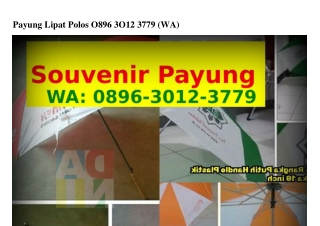 Payung Lipat Polos