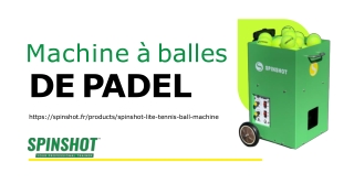 Machine à balles de padel économique à proximité