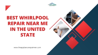 Whirlpool Repair Near Me In The United State