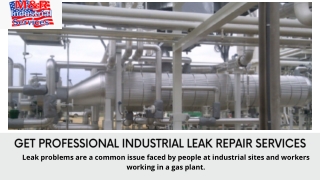 Get The Best Industrial Leak Repair Services In Texas