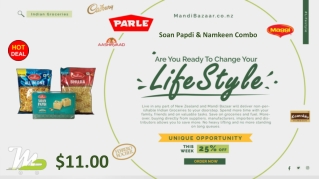 Soan Papdi & Namkeen Combo - Rakhi Collection in New Zealand