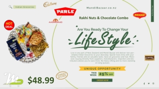 Rakhi Nuts & Chocolate Combo - Rakhi Collection in New Zealand