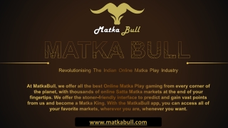 A History About Online Matka Game - MatkaBull