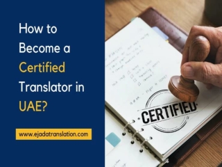How to Become a Certified Translator in UAE