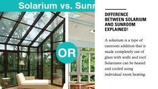 Difference Between Solarium and Sunroom Explained!
