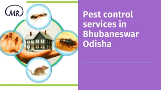 Pest control services in Bhubaneswar Odisha