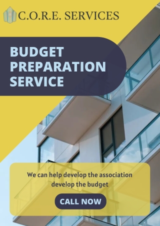 Get Reliable Budget Preparation Services