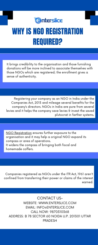 Why is NGO Registration Required