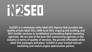 Private Label SEO - In2SEO