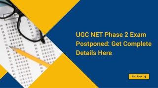 UGC NET Phase 2 Exam Postponed Get Complete Details Here