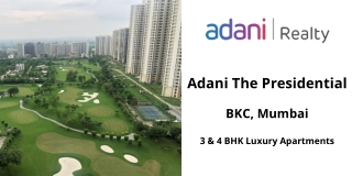 Adani The Presidential BKC Mumbai | E-Brochure