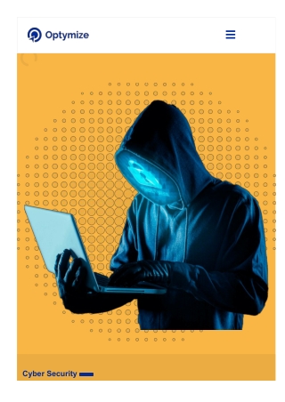 Hire Vetted Quality Freelance Cyber Security Specialist | Optymize