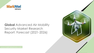 Advanced Air Mobility Security Market Industry News, and Future Trends by 2026