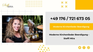 Moderne Kirchenlieder Beerdigung - Steffi Mira