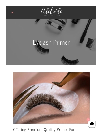 Eyelash Primer