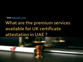 What are the premium services available for UK