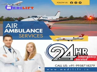 Best and Reliable Medilift Air Ambulance Service in Mumbai
