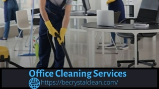 Professional Office Cleaning Services