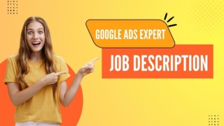 Google Ads Specialist Job Description