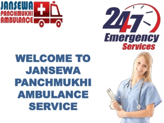 Fastest and Quality Ambulance in Ramgarh and Gumla by Jansewa Panchmukhi