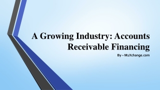 Accounts Receivable Financing