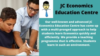 Get the Best Economics Tutor in Singapore