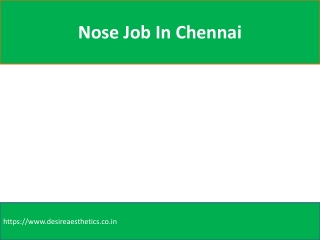 nose plastic surgery in chennai