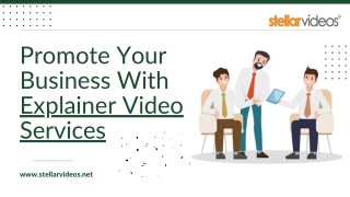 Promote Your Business With Explainer Video Services